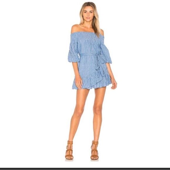 Tularosa revolve Maida Ruffle Dress - Picture 1 of 7